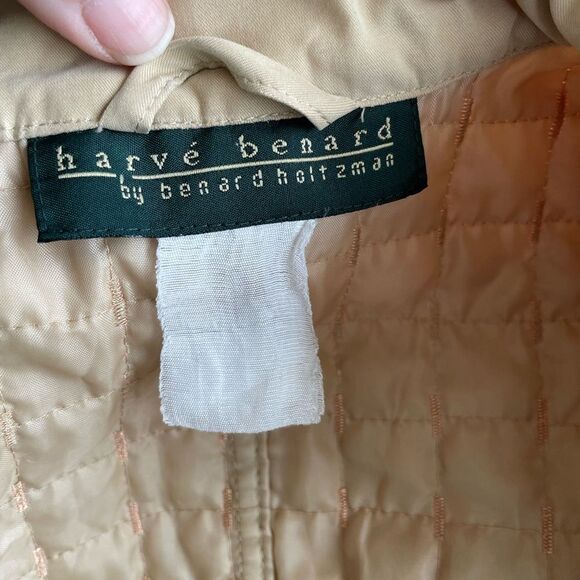 Harvé Benard Vintage Fitted Jacket Blazer | Dual Zipper Closure - Picture 9 of 10